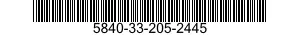 5840-33-205-2445 RADAR SET 5840332052445 332052445