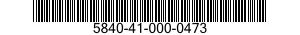 5840-41-000-0473 INDICATOR,RANGE 5840410000473 410000473