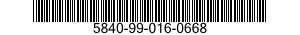 5840-99-016-0668  5840990160668 990160668