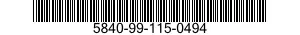 5840-99-115-0494 DATA PROCESSING UNI 5840991150494 991150494