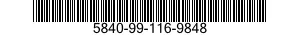 5840-99-116-9848  5840991169848 991169848