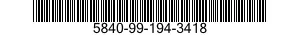 5840-99-194-3418 MODULE,DATA PROCESS 5840991943418 991943418