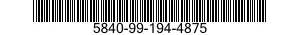 5840-99-194-4875  5840991944875 991944875