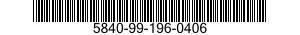 5840-99-196-0406  5840991960406 991960406