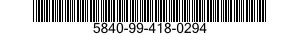 5840-99-418-0294 PLUG,SEALING 5840994180294 994180294