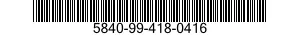 5840-99-418-0416 PLOTTING TABLE,FRAM 5840994180416 994180416