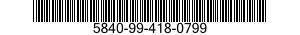 5840-99-418-0799 CIRCUIT CARD ASSEMBLY 5840994180799 994180799