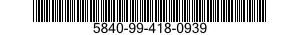 5840-99-418-0939 DATA TRANSMISSION U 5840994180939 994180939