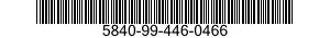 5840-99-446-0466 FRAMEWORK,DISPLAY U 5840994460466 994460466
