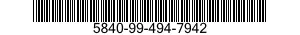 5840-99-494-7942 PLATE,CONNECTOR 5840994947942 994947942