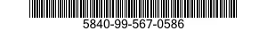 5840-99-567-0586 MOUNTING PAD,ELECTRICAL-ELECTRONIC COMPONENT 5840995670586 995670586