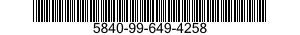 5840-99-649-4258  5840996494258 996494258