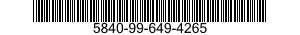 5840-99-649-4265  5840996494265 996494265