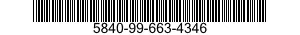 5840-99-663-4346 DISPLAY BOARD,RADAR SET DATA 5840996634346 996634346