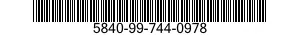 5840-99-744-0978 FILTER ELEMENT,AIR CONDITIONING 5840997440978 997440978