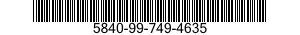 5840-99-749-4635 CIRCUIT CARD ASSEMBLY 5840997494635 997494635