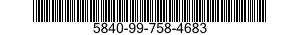 5840-99-758-4683 DETECTING SET,RADAR SIGNALS 5840997584683 997584683
