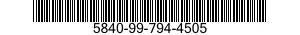 5840-99-794-4505  5840997944505 997944505