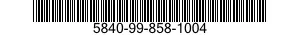5840-99-858-1004 WAVEGUIDE ASSEMBLY 5840998581004 998581004