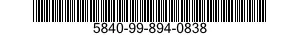 5840-99-894-0838 CONSOLE 5840998940838 998940838