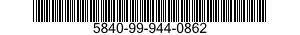 5840-99-944-0862  5840999440862 999440862