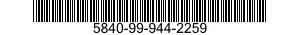 5840-99-944-2259 SPACER,SLEEVE 5840999442259 999442259