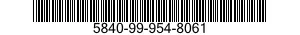 5840-99-954-8061  5840999548061 999548061