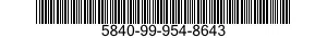 5840-99-954-8643  5840999548643 999548643