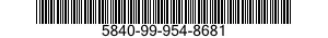 5840-99-954-8681  5840999548681 999548681