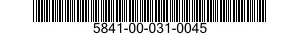 5841-00-031-0045  5841000310045 000310045