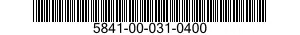 5841-00-031-0400  5841000310400 000310400