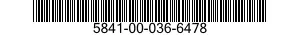 5841-00-036-6478 INDICATOR,RANGE 5841000366478 000366478
