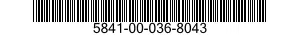 5841-00-036-8043  5841000368043 000368043