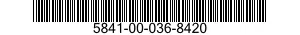 5841-00-036-8420  5841000368420 000368420