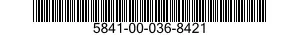 5841-00-036-8421  5841000368421 000368421