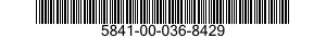 5841-00-036-8429  5841000368429 000368429