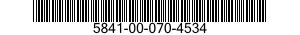 5841-00-070-4534  5841000704534 000704534