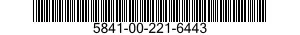 5841-00-221-6443  5841002216443 002216443
