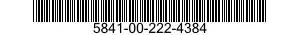 5841-00-222-4384  5841002224384 002224384