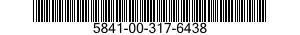 5841-00-317-6438  5841003176438 003176438
