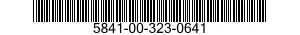 5841-00-323-0641 INDICATOR,AZIMUTH-RANGE 5841003230641 003230641