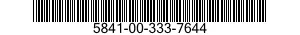 5841-00-333-7644  5841003337644 003337644
