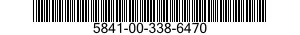 5841-00-338-6470  5841003386470 003386470