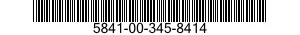 5841-00-345-8414  5841003458414 003458414