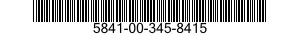 5841-00-345-8415  5841003458415 003458415