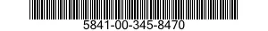 5841-00-345-8470  5841003458470 003458470