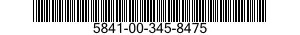 5841-00-345-8475  5841003458475 003458475