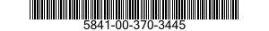 5841-00-370-3445  5841003703445 003703445