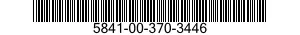 5841-00-370-3446  5841003703446 003703446