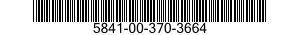 5841-00-370-3664  5841003703664 003703664